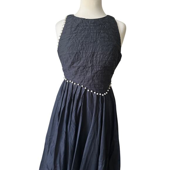 Aje Florence Pearl Trim Midi Dress - Picture 14 of 15